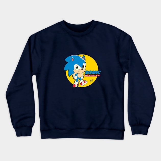 Sonic The Hedgehog Crewneck Sweatshirt by KEMOSABE